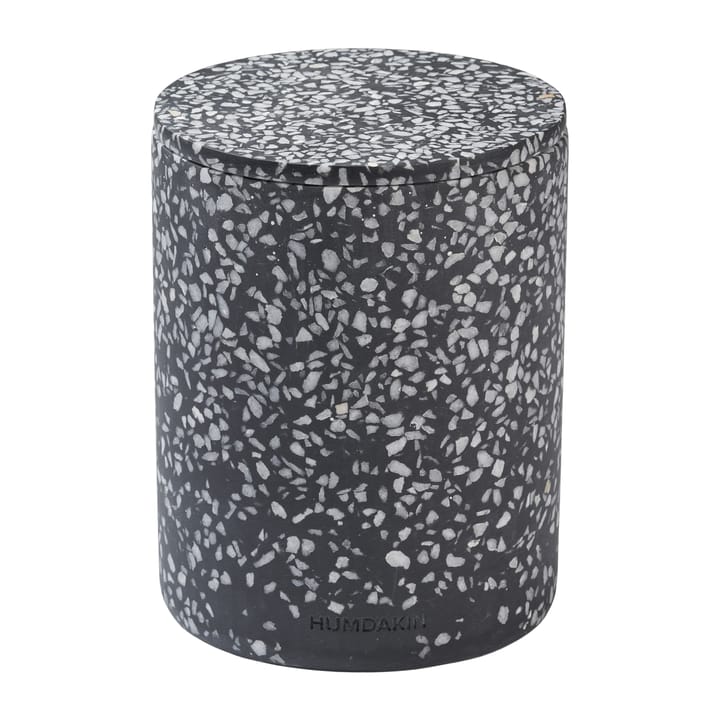 Jarrón con tapa Humdakin Terrazzo Ø13 cm - Black - Humdakin