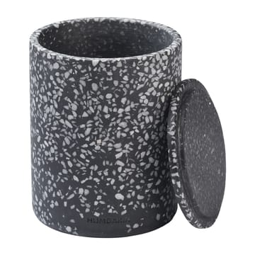 Jarrón con tapa Humdakin Terrazzo Ø13 cm - Black - Humdakin