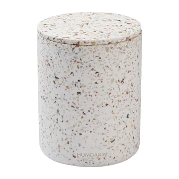 Jarrón con tapa Humdakin Terrazzo Ø13 cm - Red/Beige - Humdakin