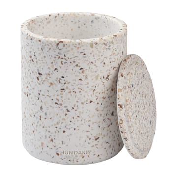 Jarrón con tapa Humdakin Terrazzo Ø13 cm - Red/Beige - Humdakin