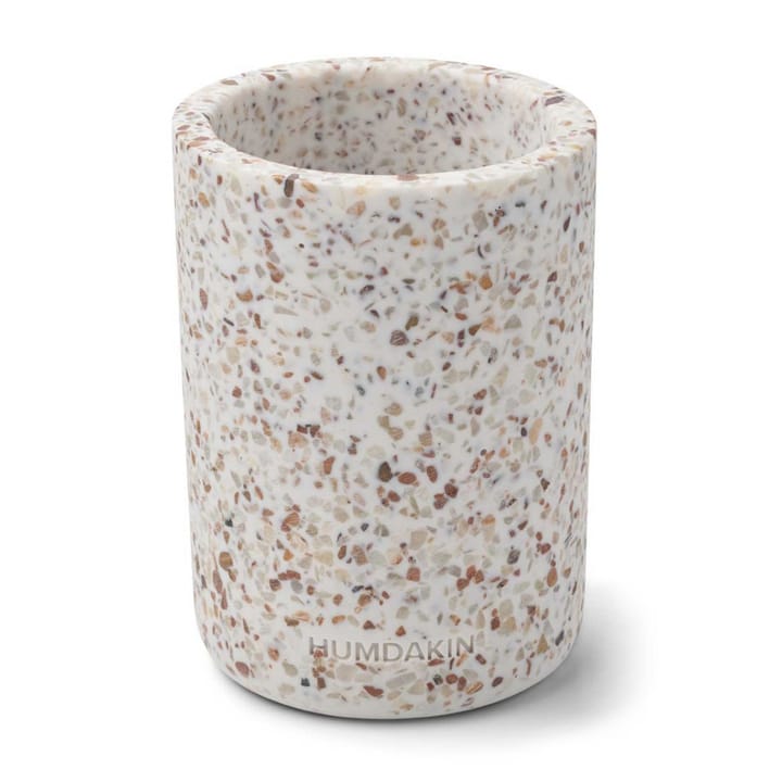 Jarrón Humdakin Terrazzo Ø10 cm - White-brown - Humdakin