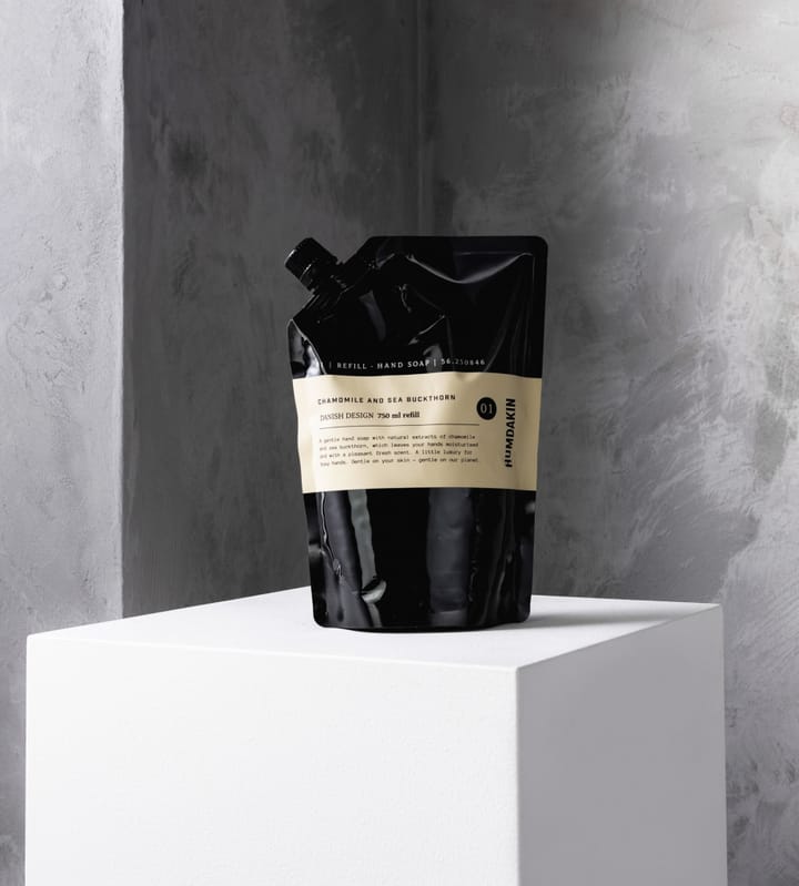 Relleno para jabón de manos Humdakin 750 ml, Chamomille & sea buckthorn Humdakin