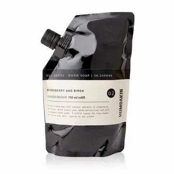 Relleno para jabón de manos Humdakin 750 ml - Elderberry & birch - Humdakin