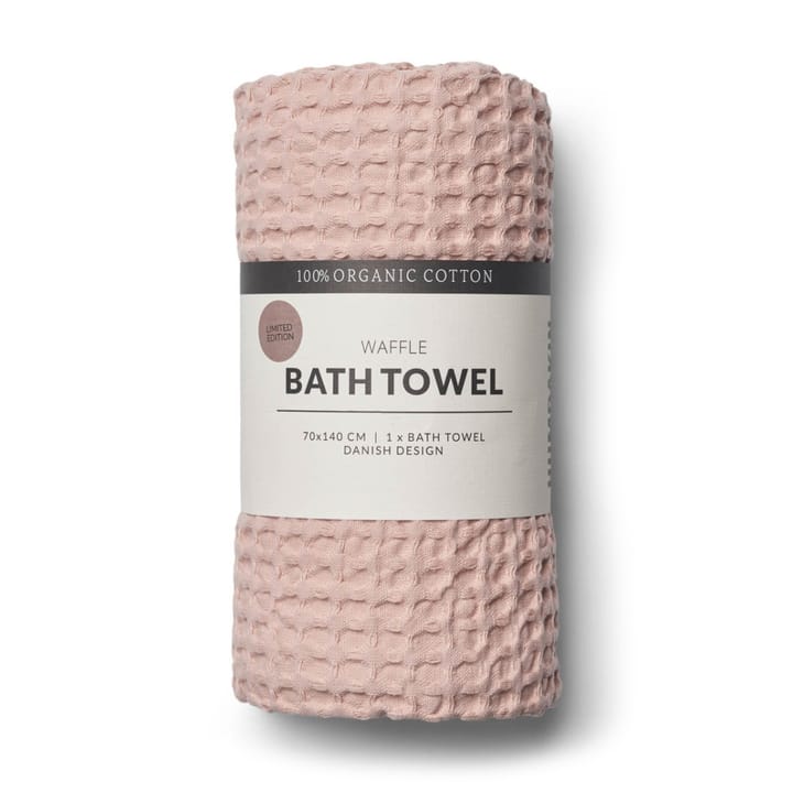 Toalla de baño Humdakin Waffle 70x135 cm - Blush - Humdakin