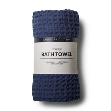 Toalla de baño Humdakin Waffle 70x135 cm - Sea blue - Humdakin