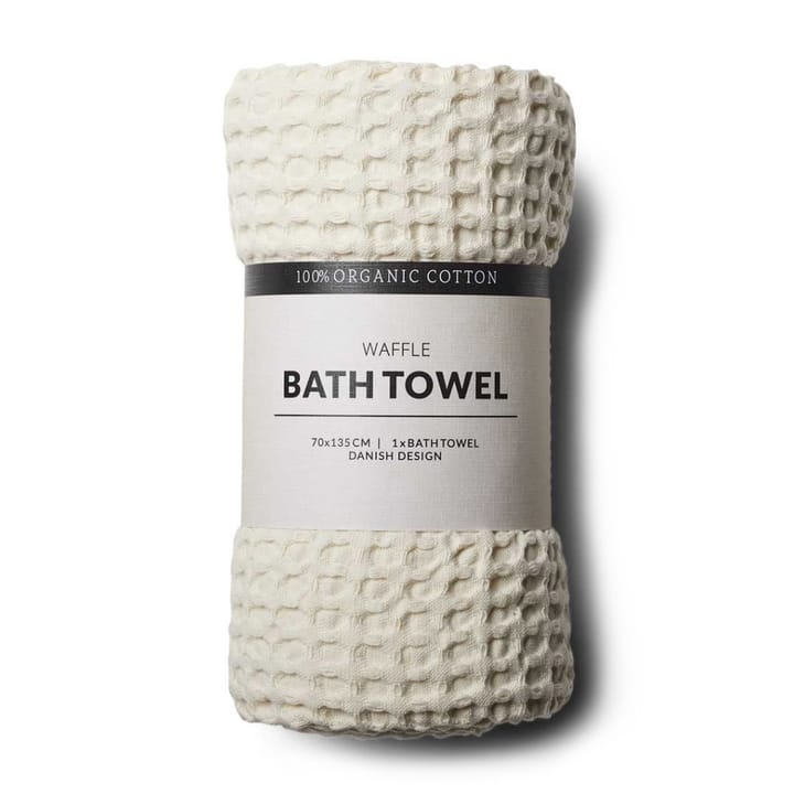 Toalla de baño Humdakin Waffle 70x135 cm, Shell Humdakin