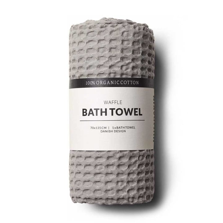 Toalla de baño Humdakin Waffle 70x135 cm, Stone Humdakin