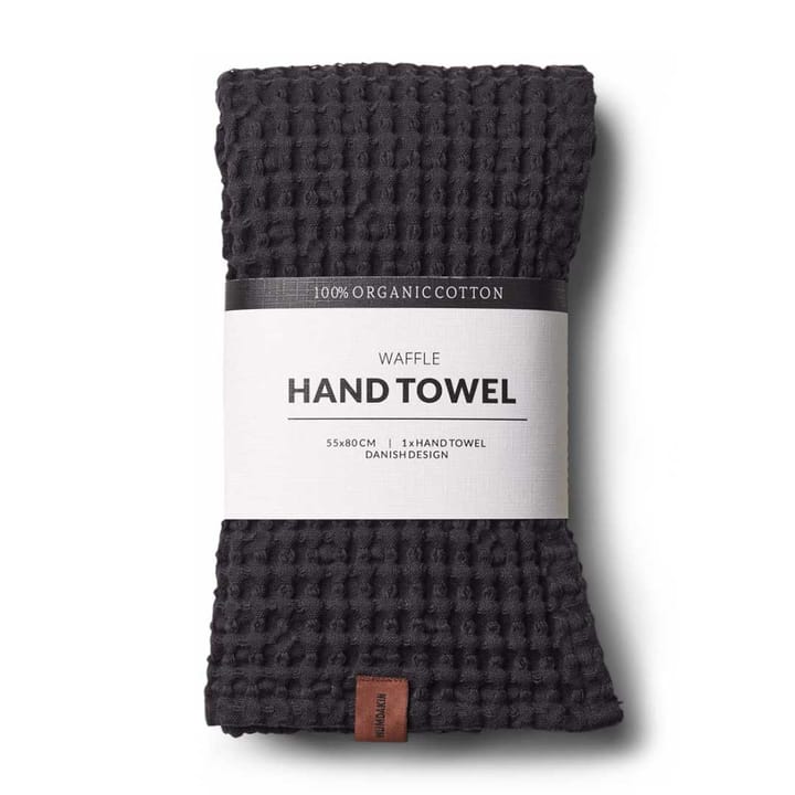 Toalla Humdakin Waffle 55x80 cm, Coal Humdakin