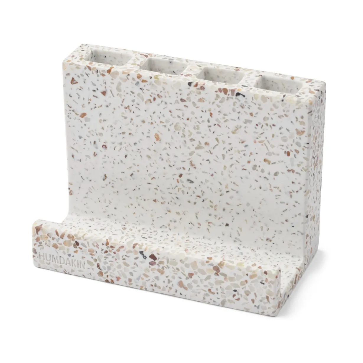 Vaso para cepillo de dientes Humdakin Terrazzo, Red-beige Humdakin