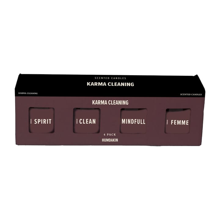 Vela aromática Humdakin 4 unidades - Karma Cleaning - Bordeaux - Humdakin