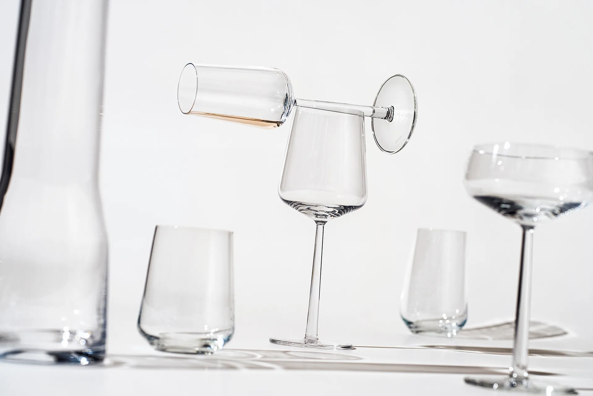 2 copas de vino tinto Essence 45 cl, Transparente Iittala