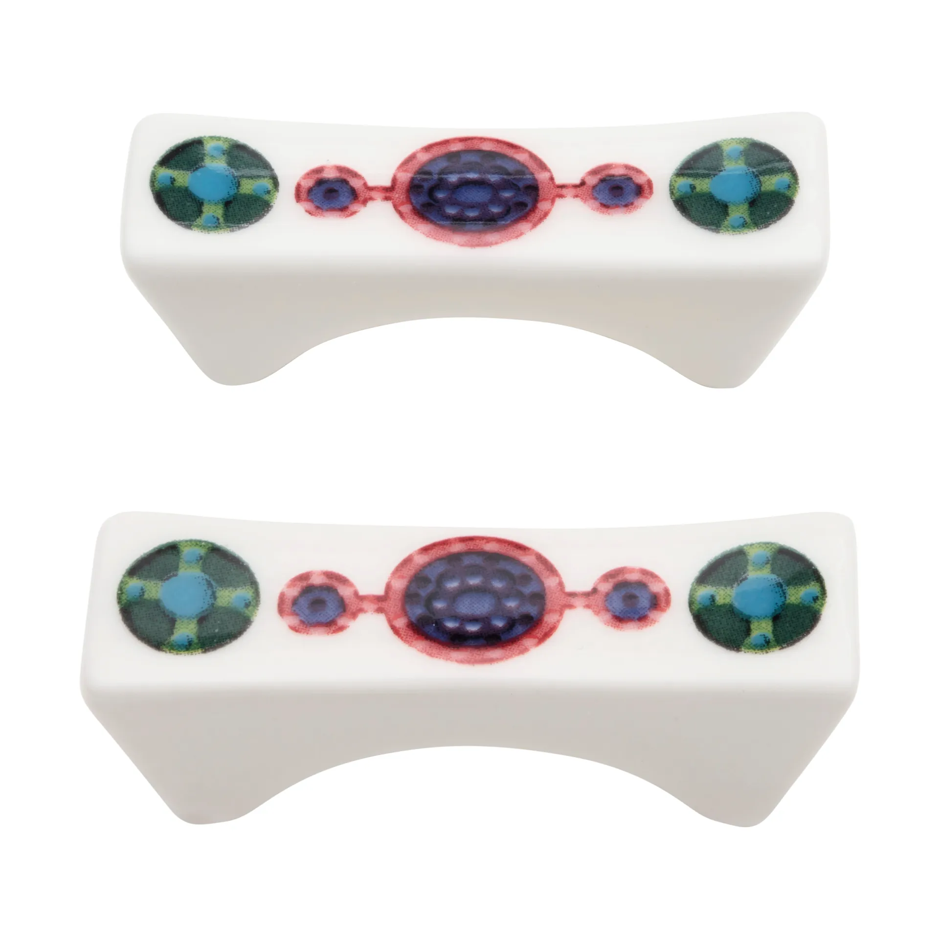 2 Soportes para palillos Taika Sato, Blanco-multicolor Iittala
