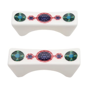 2 Soportes para palillos Taika Sato - Blanco-multicolor - Iittala