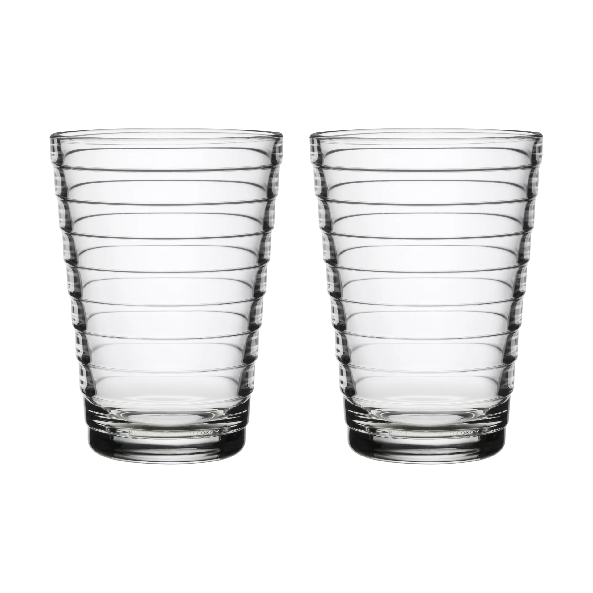 2 vasos Aino Aalto 33 cl, transparente Iittala