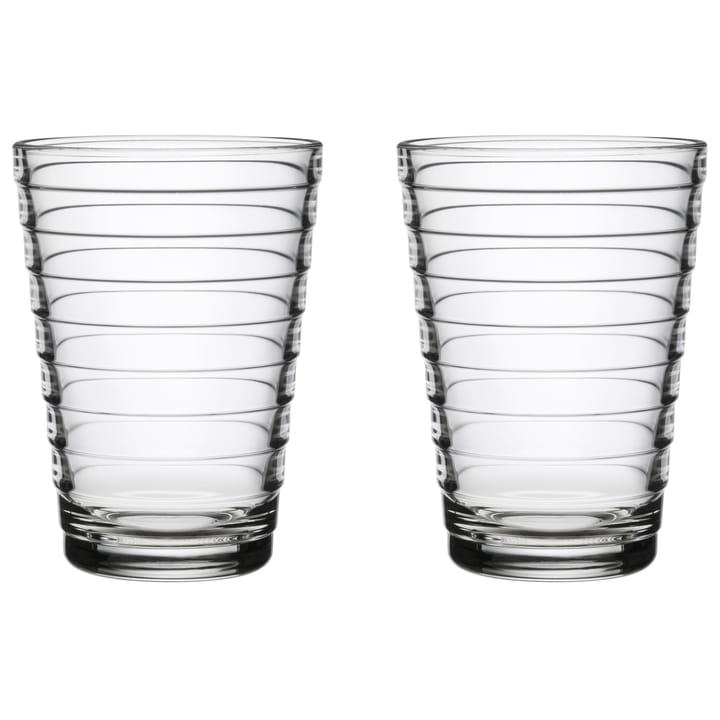 2 vasos Aino Aalto 33 cl - transparente - Iittala