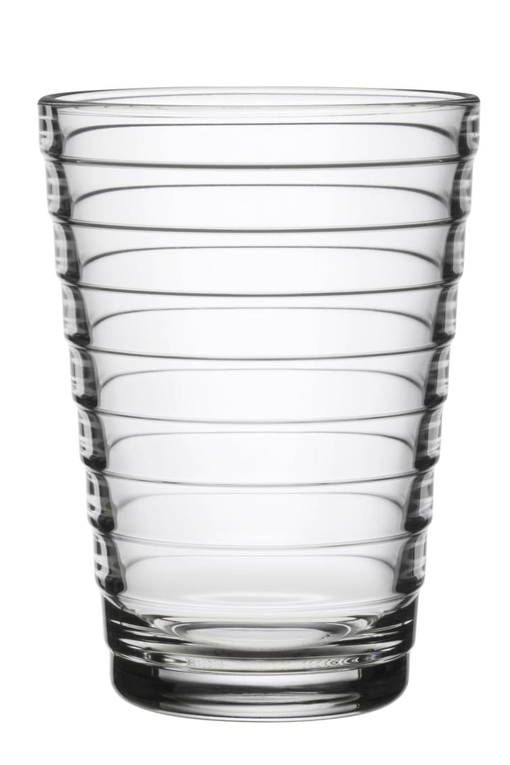 2 vasos Aino Aalto 33 cl, transparente Iittala