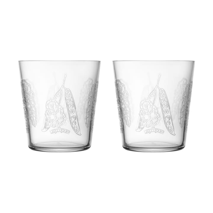 2 Vasos de agua Taika Sato 38 cl - Transparente - Iittala