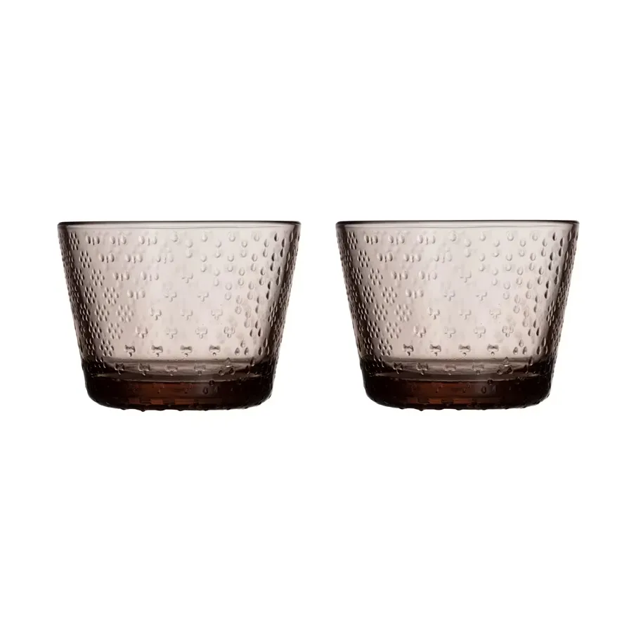 2 Vasos de agua Tundra 16 cl, Lino Iittala