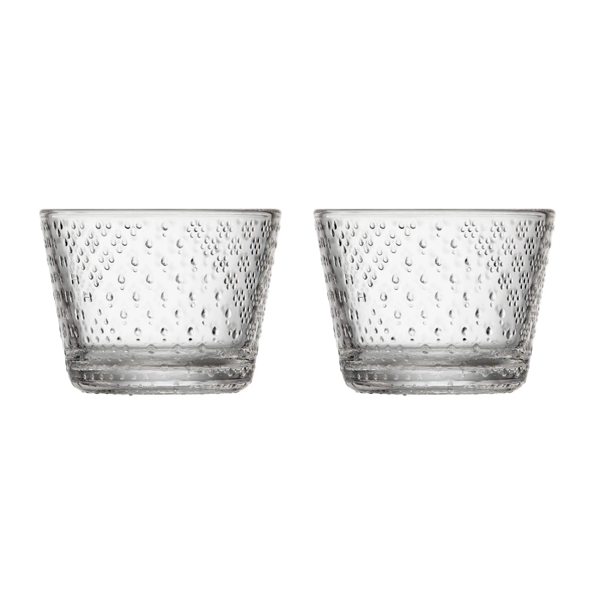 2 Vasos de agua Tundra 16 cl, transparente Iittala
