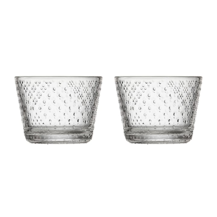 2 Vasos de agua Tundra 16 cl - transparente - Iittala