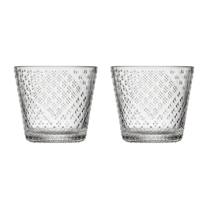 2 Vasos de agua Tundra 29 cl - transparente - Iittala