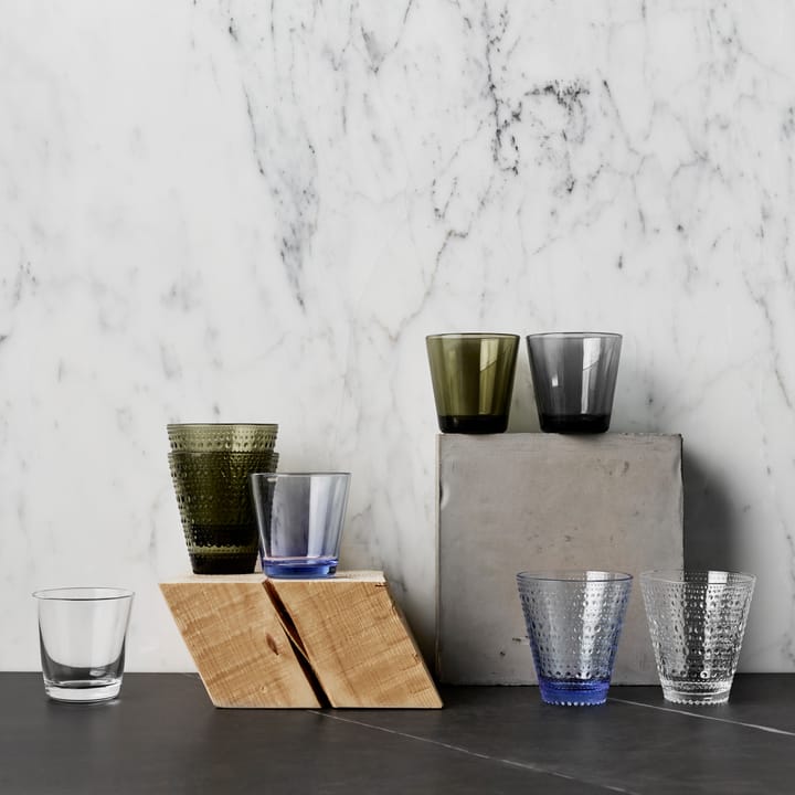 2 Vasos Kartio 21 cl, gris oscuro Iittala
