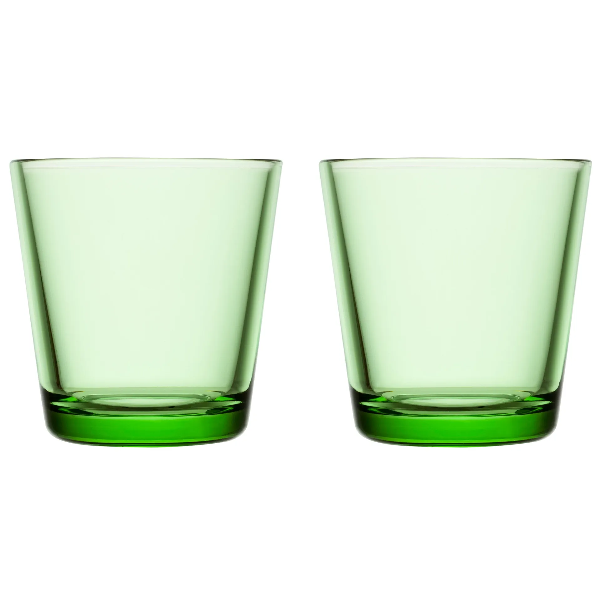 2 Vasos Kartio 21 cl, verde manzana Iittala