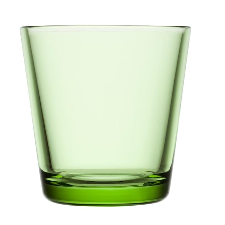 2 Vasos Kartio 21 cl, verde manzana Iittala