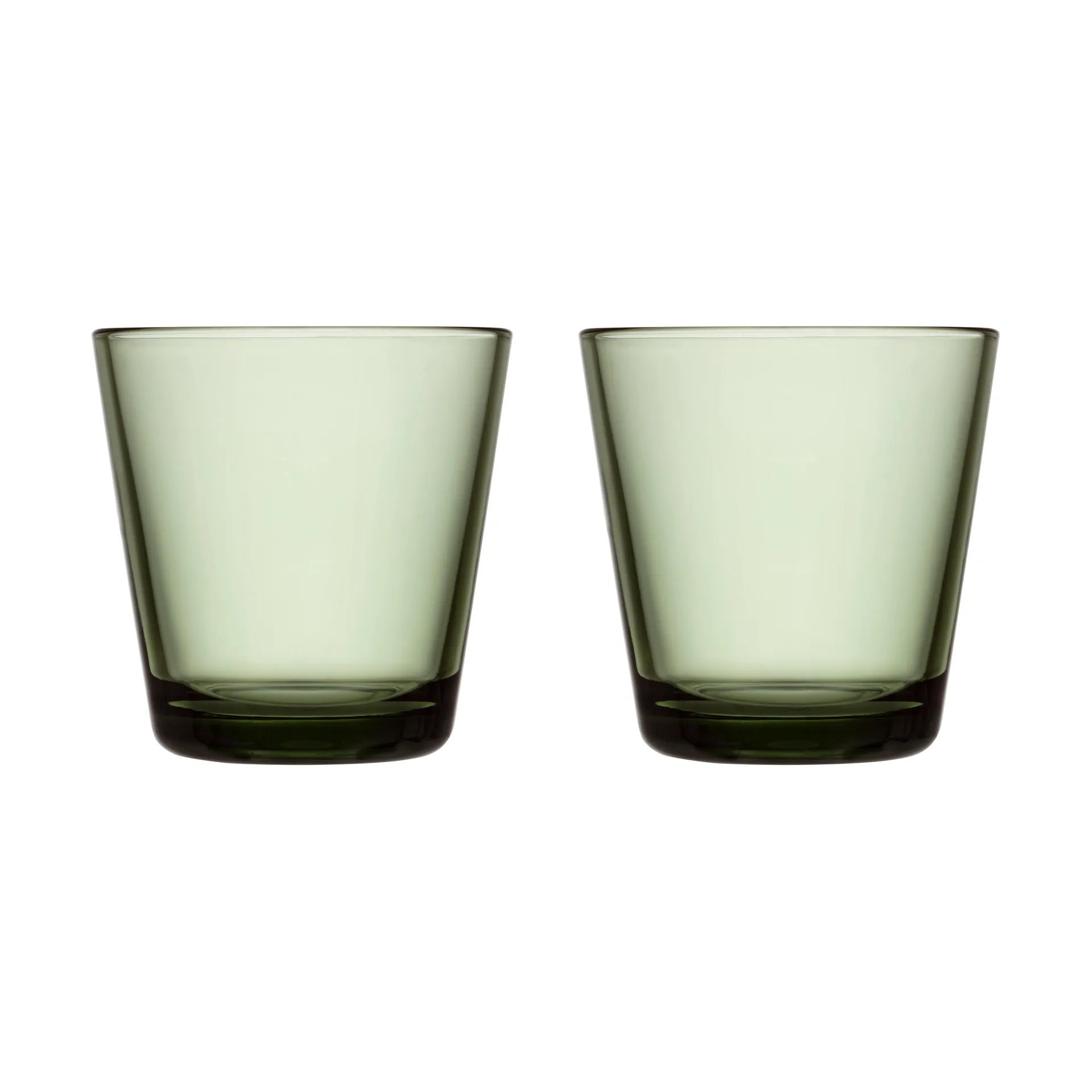 2 Vasos Kartio 21 cl, Verde pino Iittala