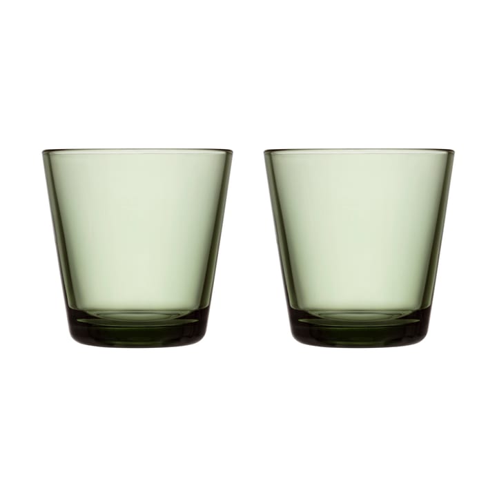 2 Vasos Kartio 21 cl - Verde pino - Iittala
