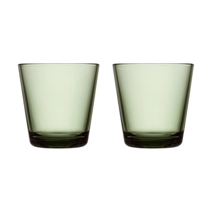 2 Vasos Kartio 21 cl - Verde pino - Iittala