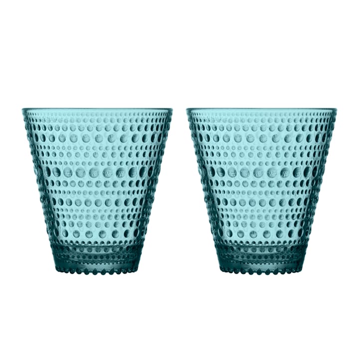 2 vasos Kastehelmi 30cl - azul mar - Iittala