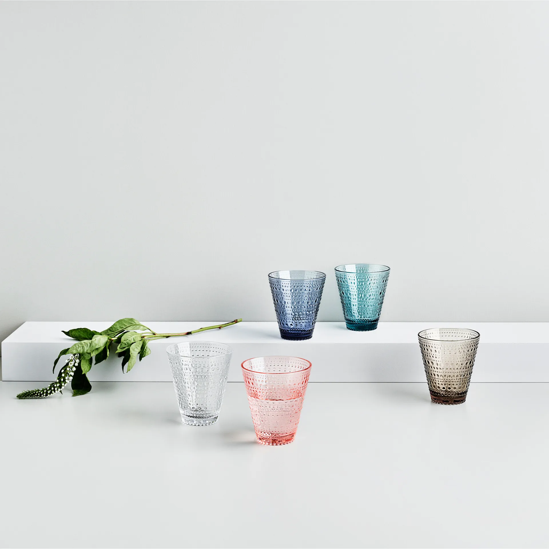 2 vasos Kastehelmi 30cl, transparente Iittala