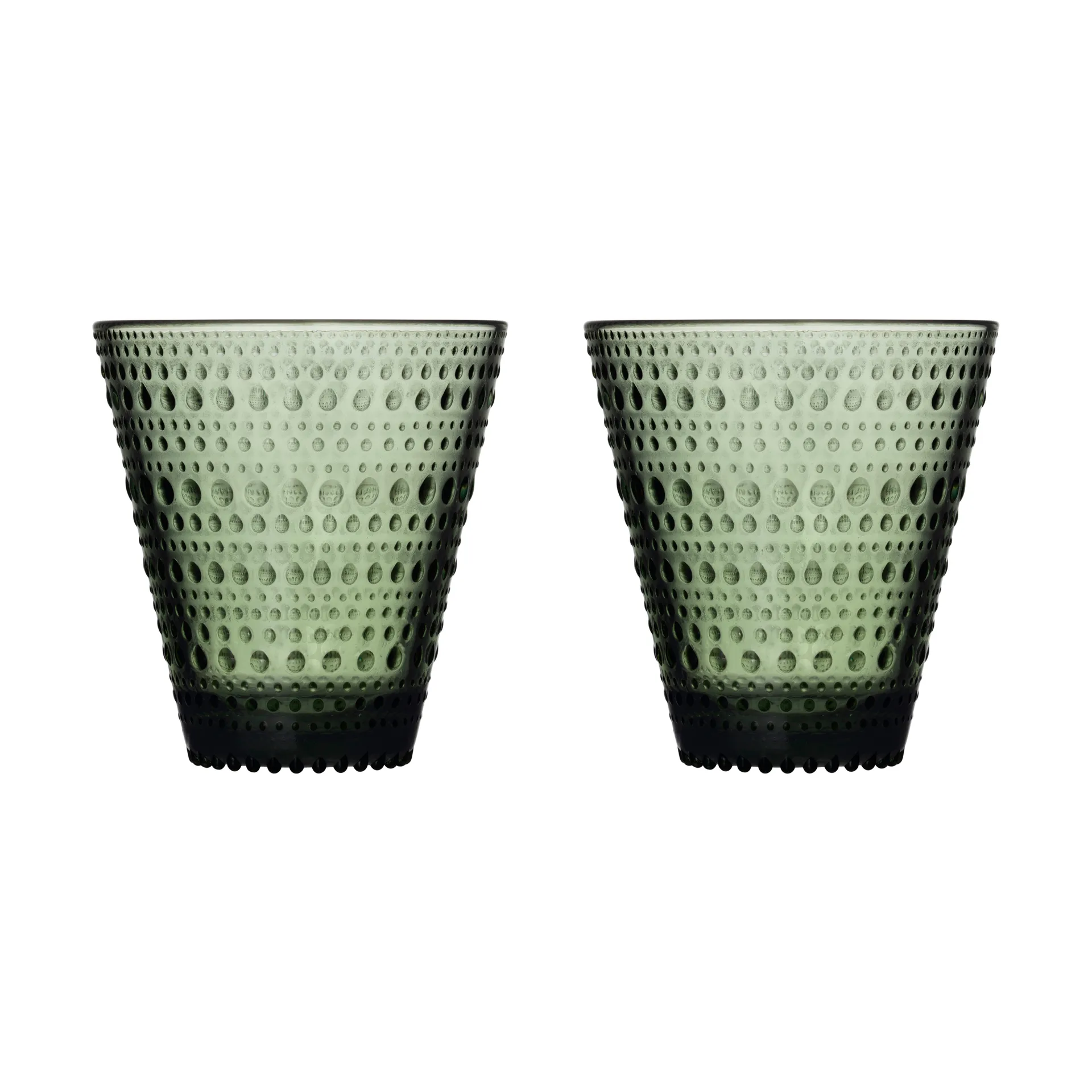 2 vasos Kastehelmi 30cl, Verde pino Iittala