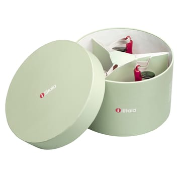 3 Colgantes Iittala manzanas de vidrio - rojo - Iittala