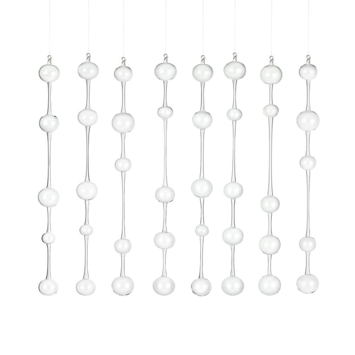 3 móviles de vidrio Ateenan Aamu, set de 3 Iittala