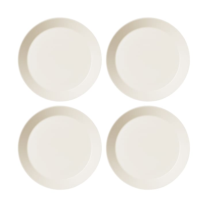 4 Platos Teema Ø26 cm - Blanco - Iittala