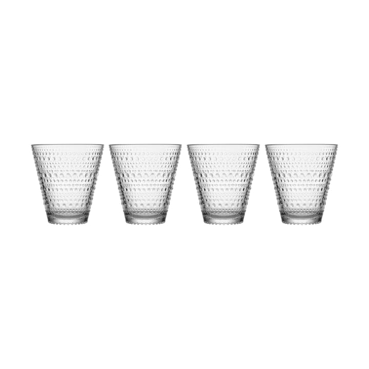 4 Vasos Kastehelmi 30 cl - Transparente - Iittala