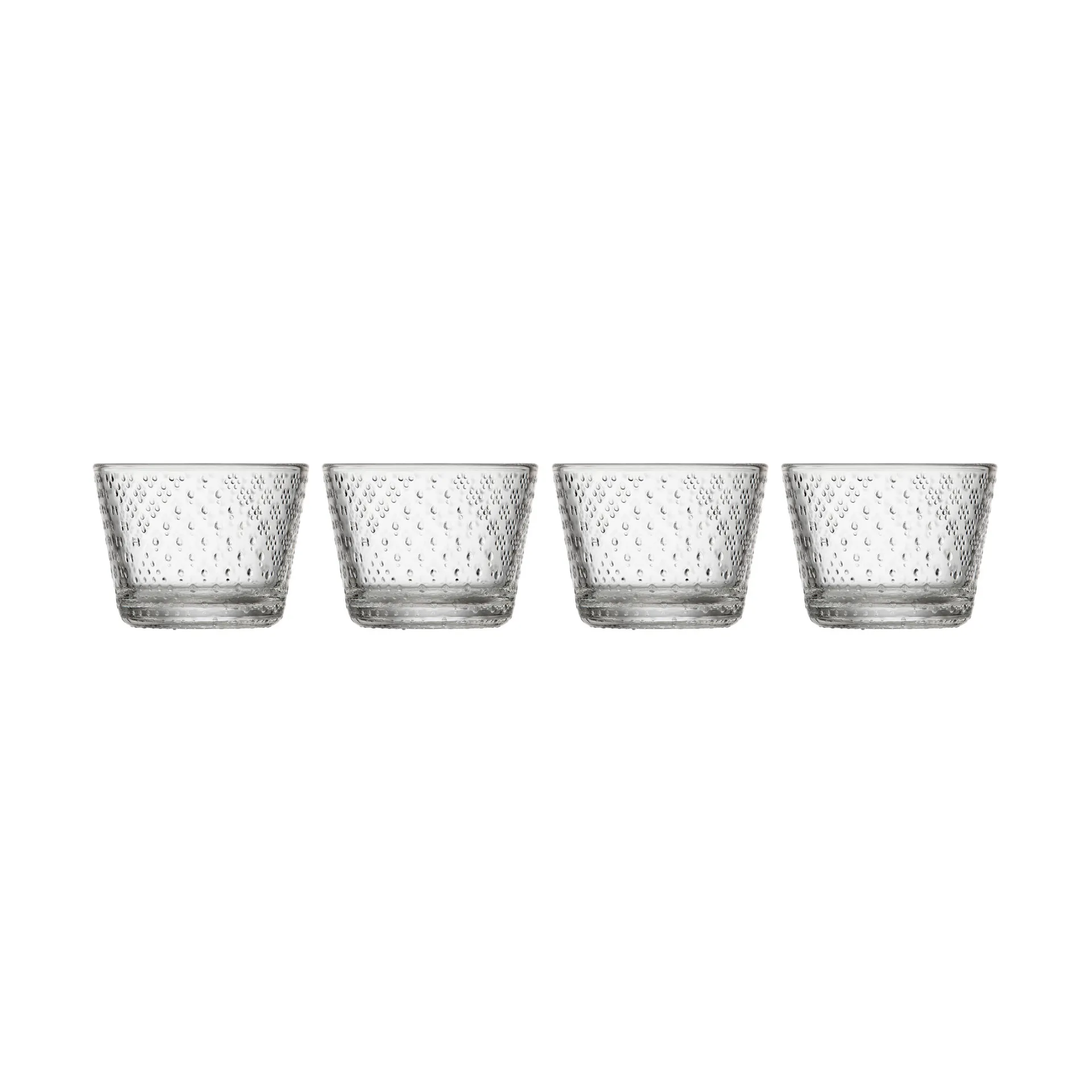 4 Vasos Tundra 16 cl, Transparente Iittala
