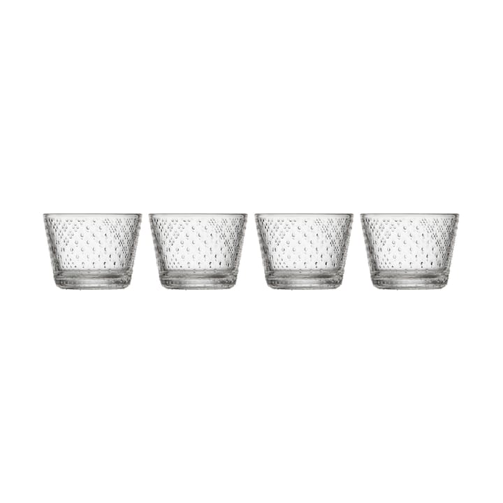 4 Vasos Tundra 16 cl - Transparente - Iittala