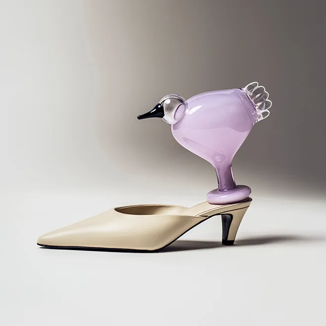 Birds by Toikka leppäinen, Lila claro Iittala