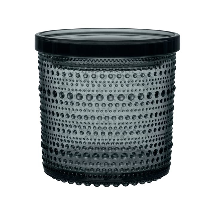 Bote cristal Kastehelmi grande - gris oscuro - Iittala