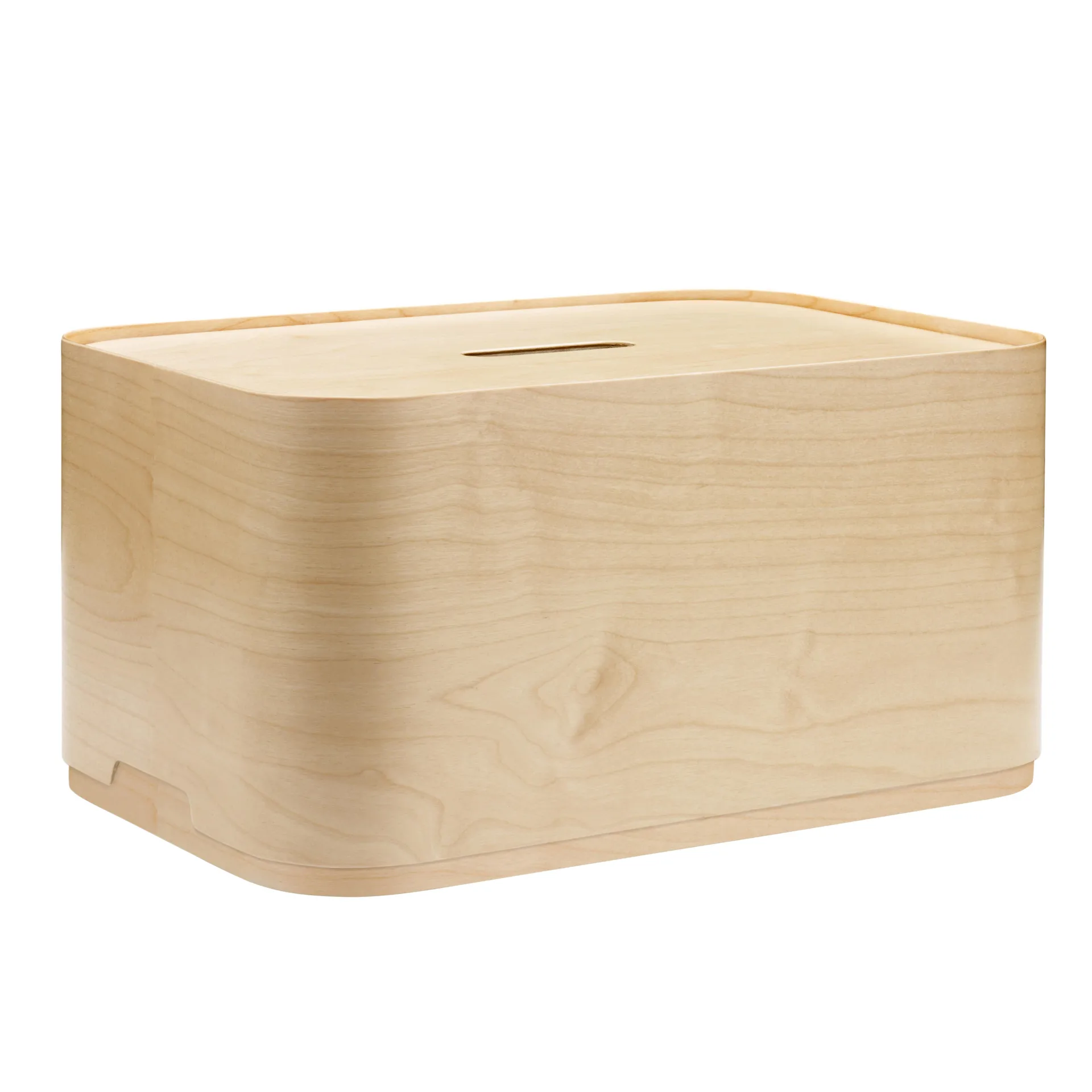 Caja de almacenaje Vakka L, chapa de fresno Iittala