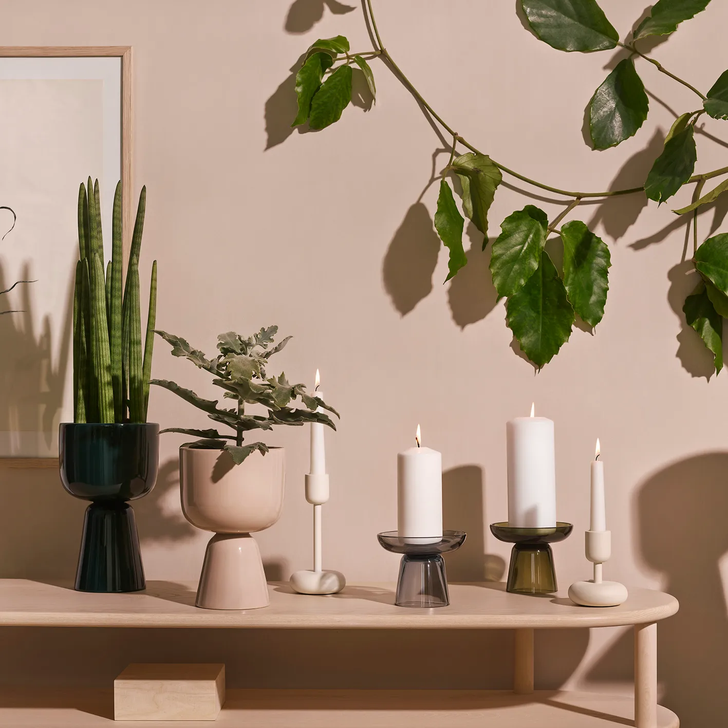 Candelabro Nappula polvo, pequeño 107 mm Iittala