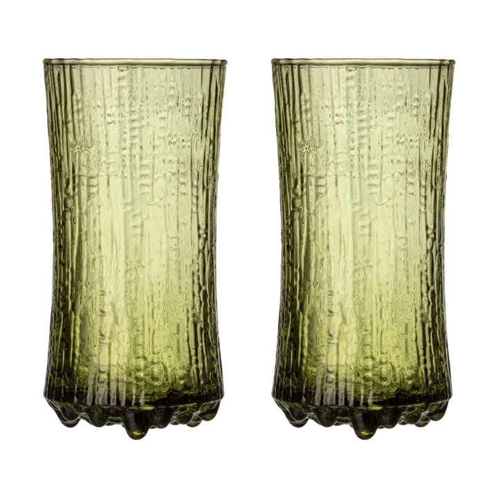 Copa de champán Ultima Thule arena finlandesa 18 cl,  2-pack - Verde - Iittala