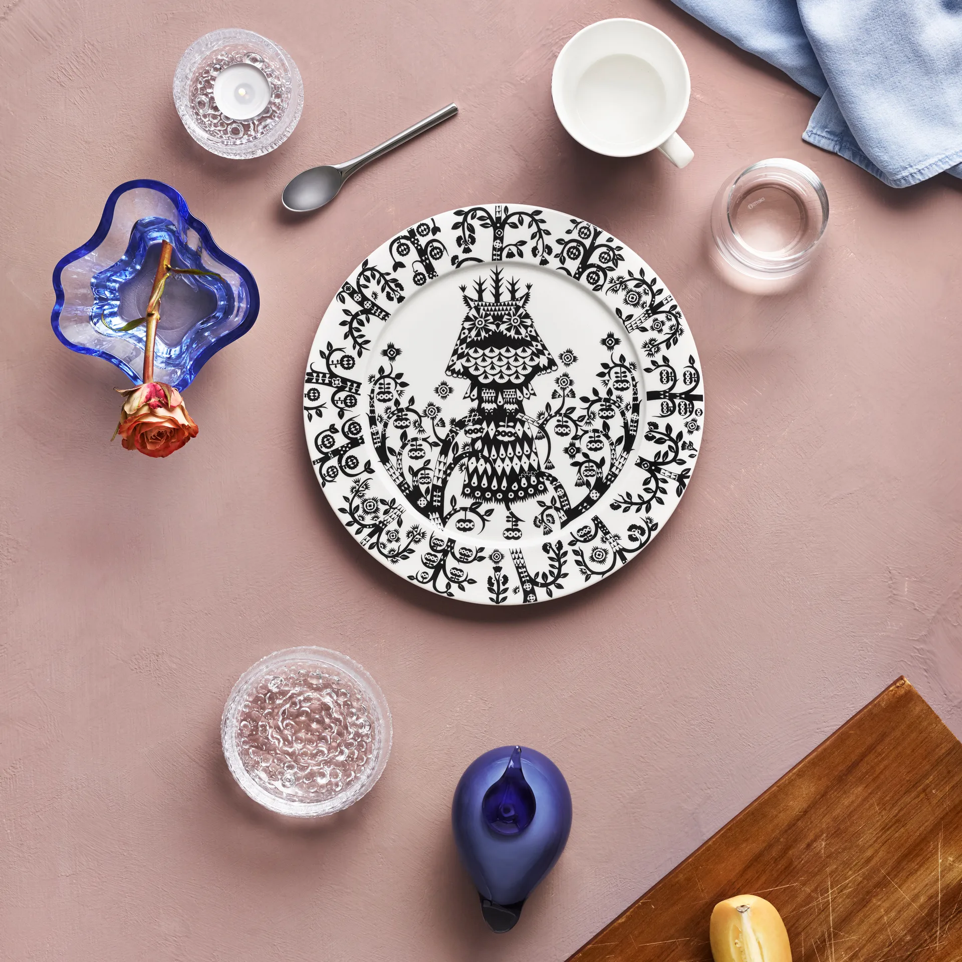 Cubertería Artik 24 piezas, acero inoxidable Iittala