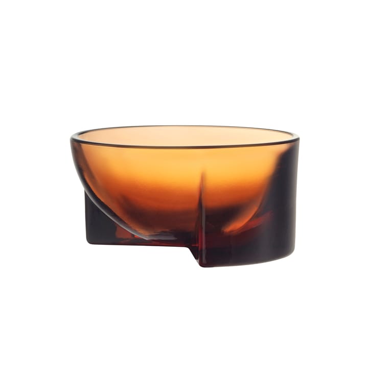 Cuenco de vidrio Kuru 6x13 cm - naranja amarga - Iittala