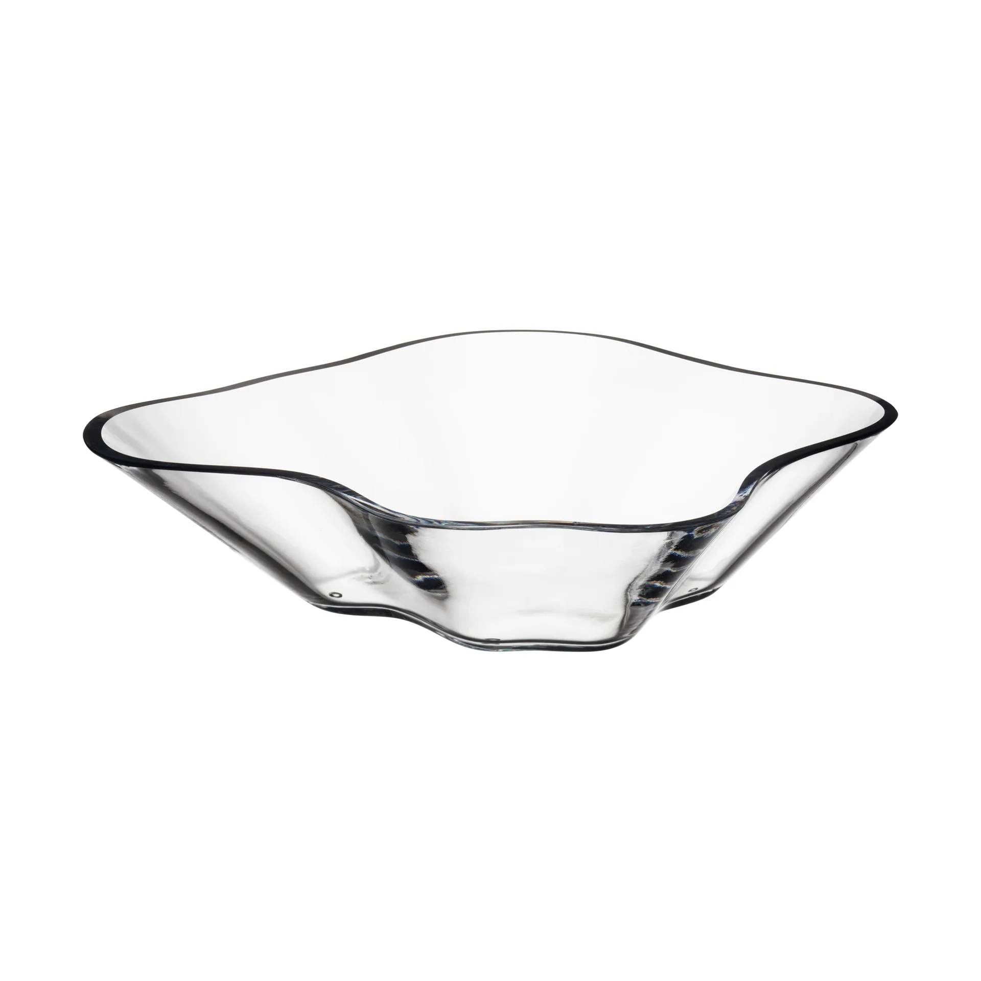 Cuenco Floral Aalto 279x75 mm, Transparente Iittala