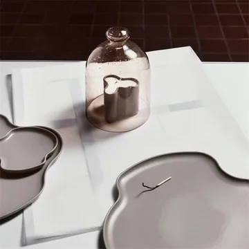 Cúpula de cristal Iittala 160x220 mm - Arena, vidrio burbuja - Iittala
