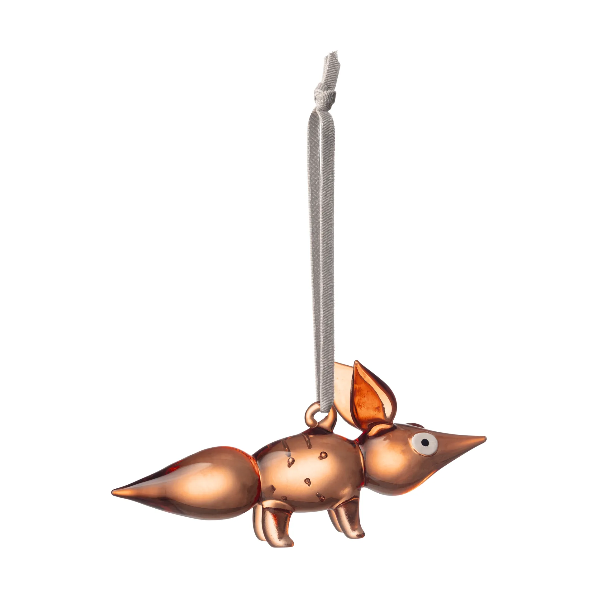 Decoración de vidrio Vulpes 11,5 cm., Marrón Iittala